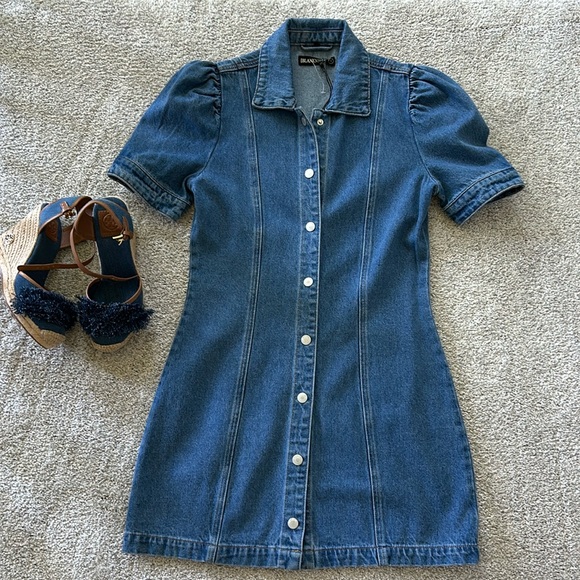 Blank NYC Walk In The Park Denim Dress - Picture 2 of 9